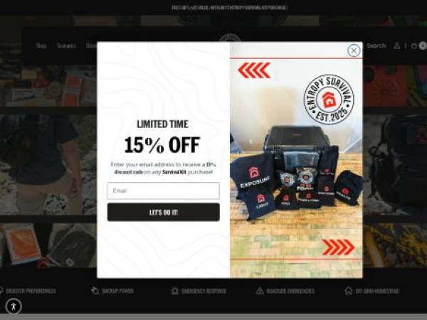 entropysurvival.com