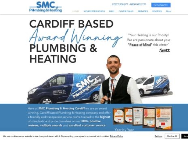 smcplumbingandheating.uk